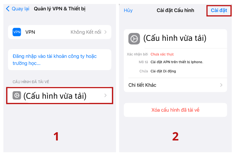 Hướng dẫn cài đặt cấu hình cho SIM DATA SOFTBANK - How to Config APN