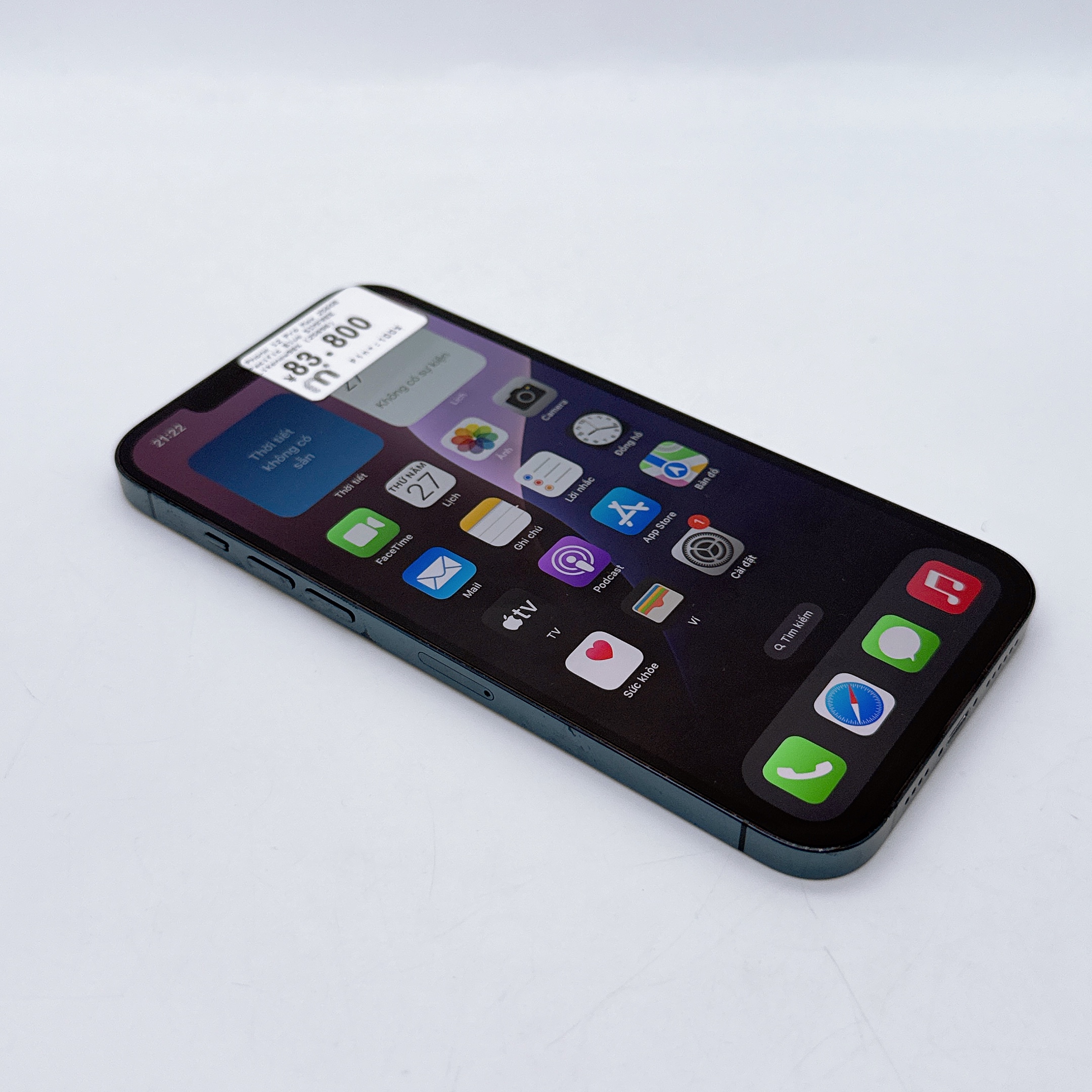 iPhone 12 Pro Max 256GB Pacific Blue SIM FREE iPhone 12 Pro Max 256GB Pacific Blue SIM FREE