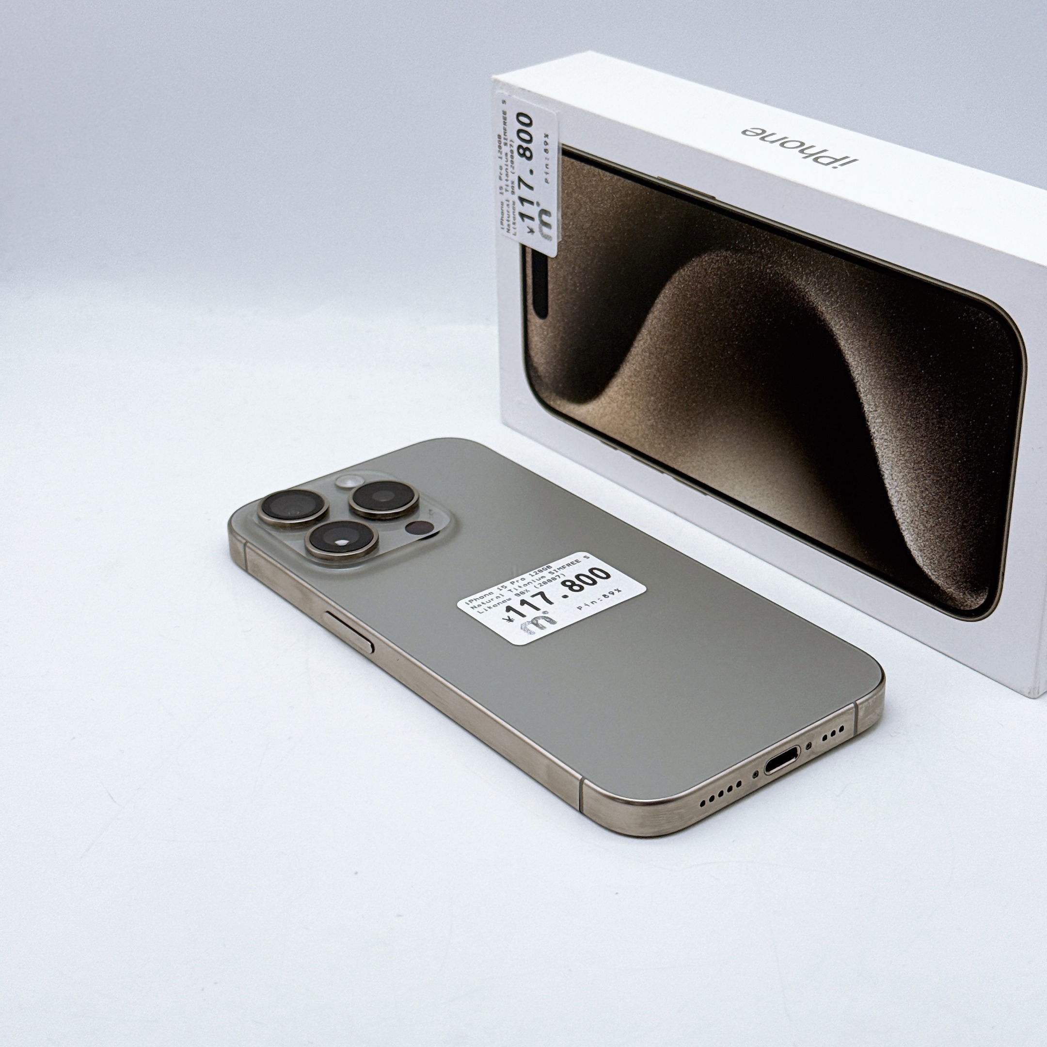 iPhone 15 Pro 128GB Natural Titanium SIM FREE iPhone 15 Pro 128GB Natural Titanium SIM FREE