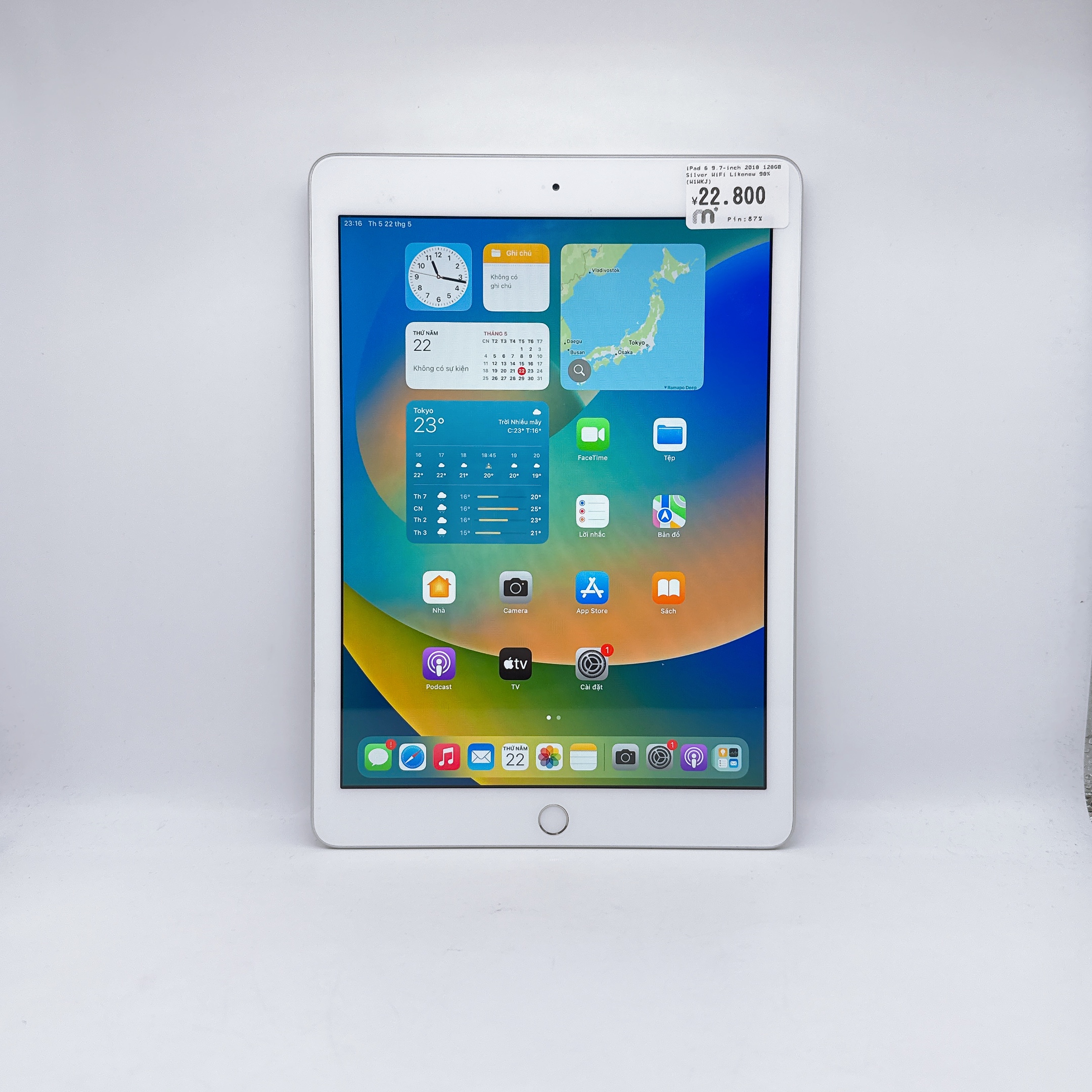 iPad GEN 6 2018 128GB Silver WIFI iPad GEN 6 2018 128GB Silver WIFI