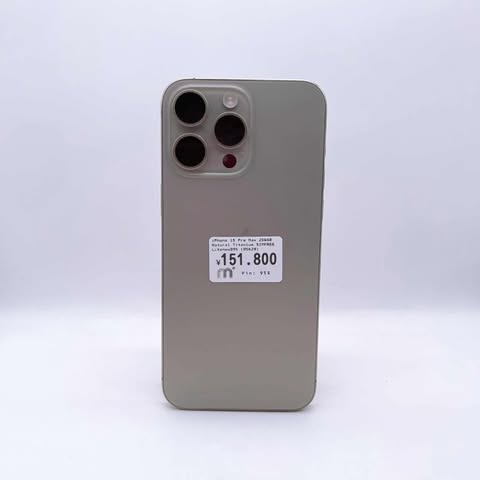 iPhone 15 Pro Max 256GB Natural Titanium SIM FREE iPhone 15 Pro Max 256GB Natural Titanium SIM FREE