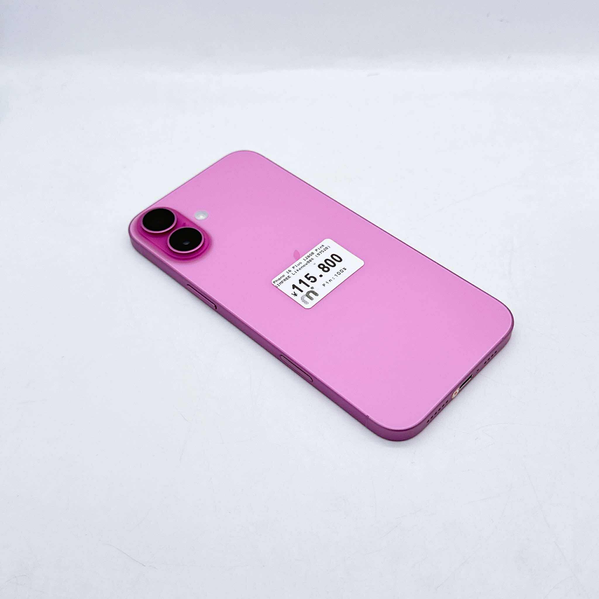iPhone 16 Plus 128GB Pink SIM FREE iPhone 16 Plus 128GB Pink SIM FREE