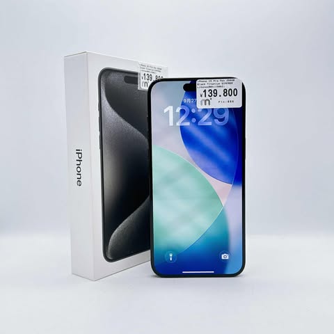 iPhone 15 Pro Max 256GB Black Titanium SIM FREE iPhone 15 Pro Max 256GB Black Titanium SIM FREE