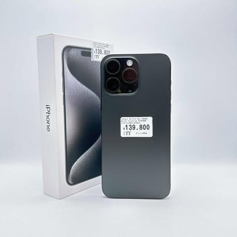 iPhone 15 Pro Max 256GB Black Titanium SIM FREE iPhone 15 Pro Max 256GB Black Titanium SIM FREE