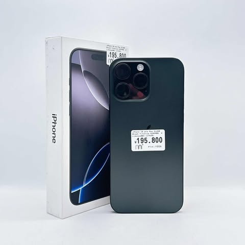 iPhone 16 Pro Max 512GB Black Titanium SIM FREE iPhone 16 Pro Max 512GB Black Titanium SIM FREE