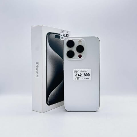iPhone 15 Pro 1TB White Titanium SIM FREE iPhone 15 Pro 1TB White Titanium SIM FREE