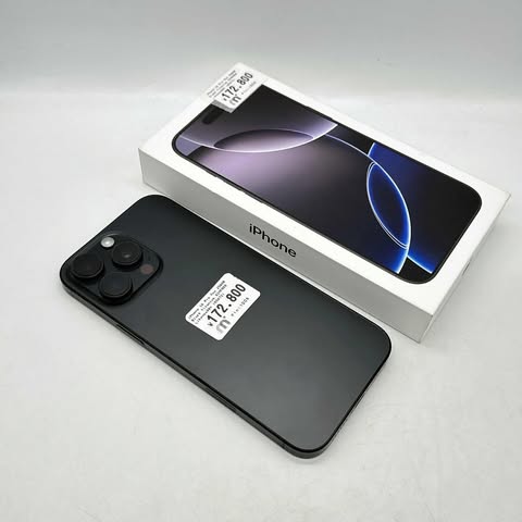 iPhone 16 Pro Max 256GB Black Titanium SIM FREE iPhone 16 Pro Max 256GB Black Titanium SIM FREE