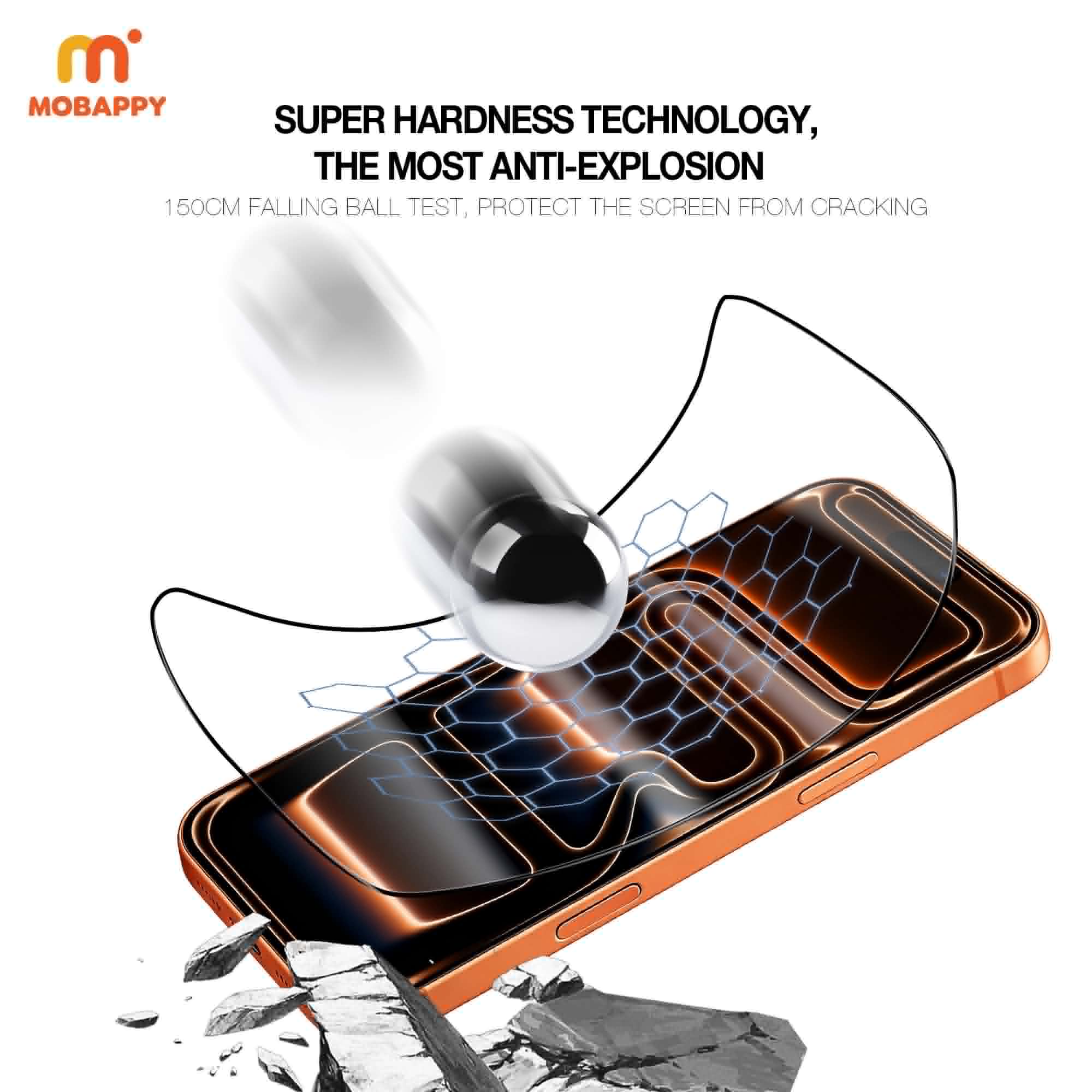 Kính Cường Lực HD Ultra Clear MOBAPPY Kính Cường Lực HD Ultra Clear MOBAPPY