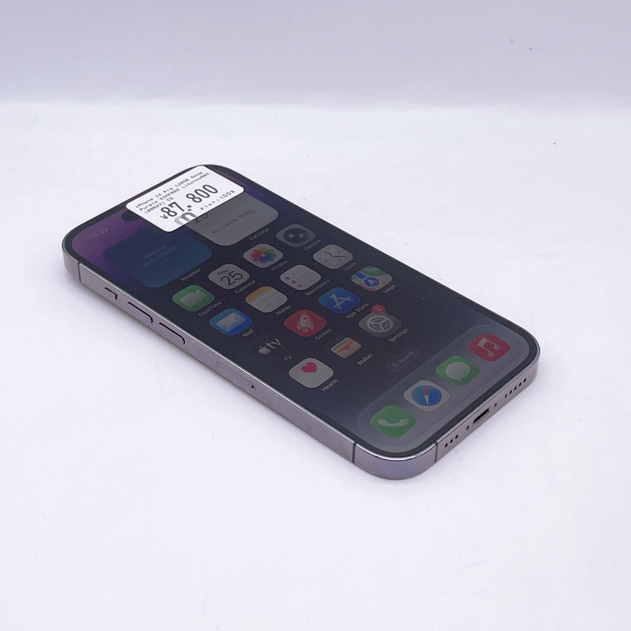 iPhone 14 Pro 128GB Deep Purple SIM FREE iPhone 14 Pro 128GB Deep Purple SIM FREE