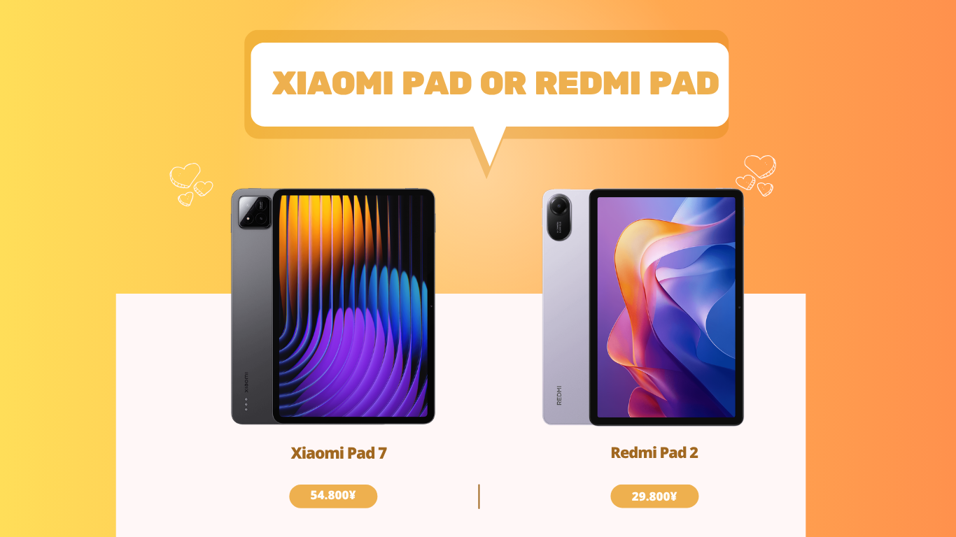 Redmi Pad và Xiaomi Pad khác nhau thế nào? Nên mua dòng nào năm 2026? Redmi Pad và Xiaomi Pad khác nhau thế nào? Nên mua dòng nào năm 2026?