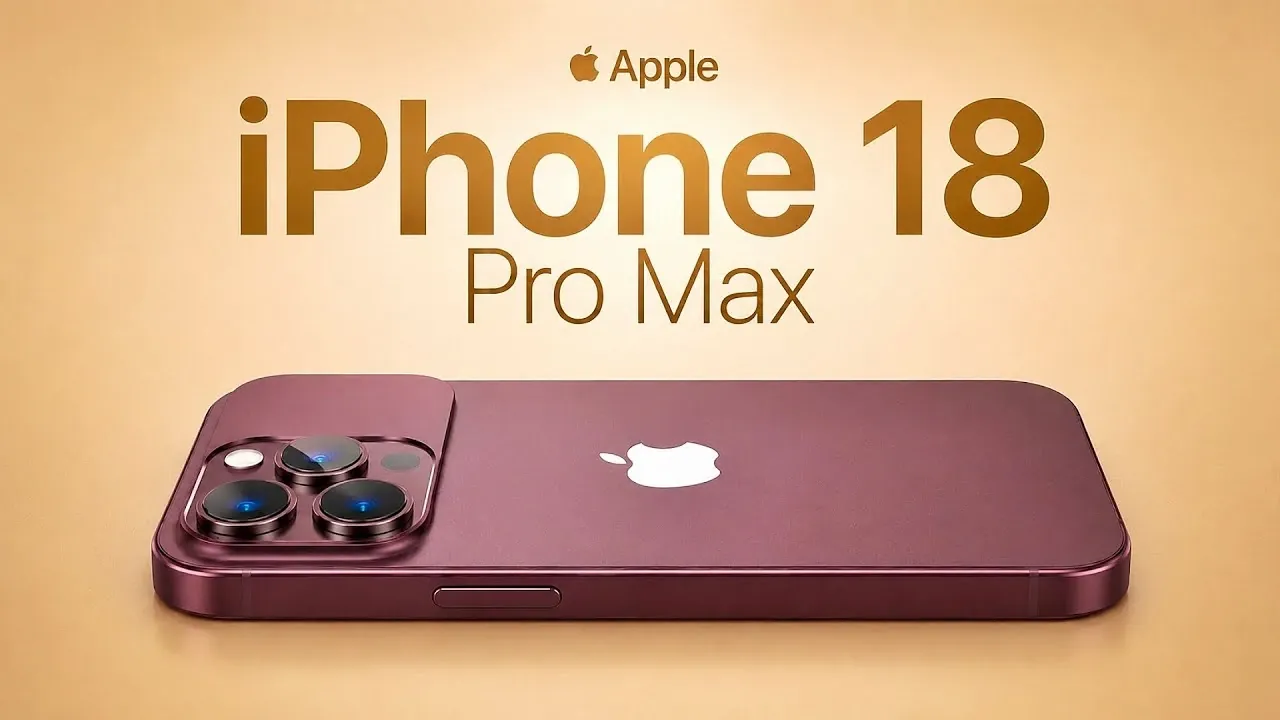 Lộ video mở hộp iPhone 18 Pro Max trước ngày ra mắt, dự kiến sẽ có màu Dark Cherry